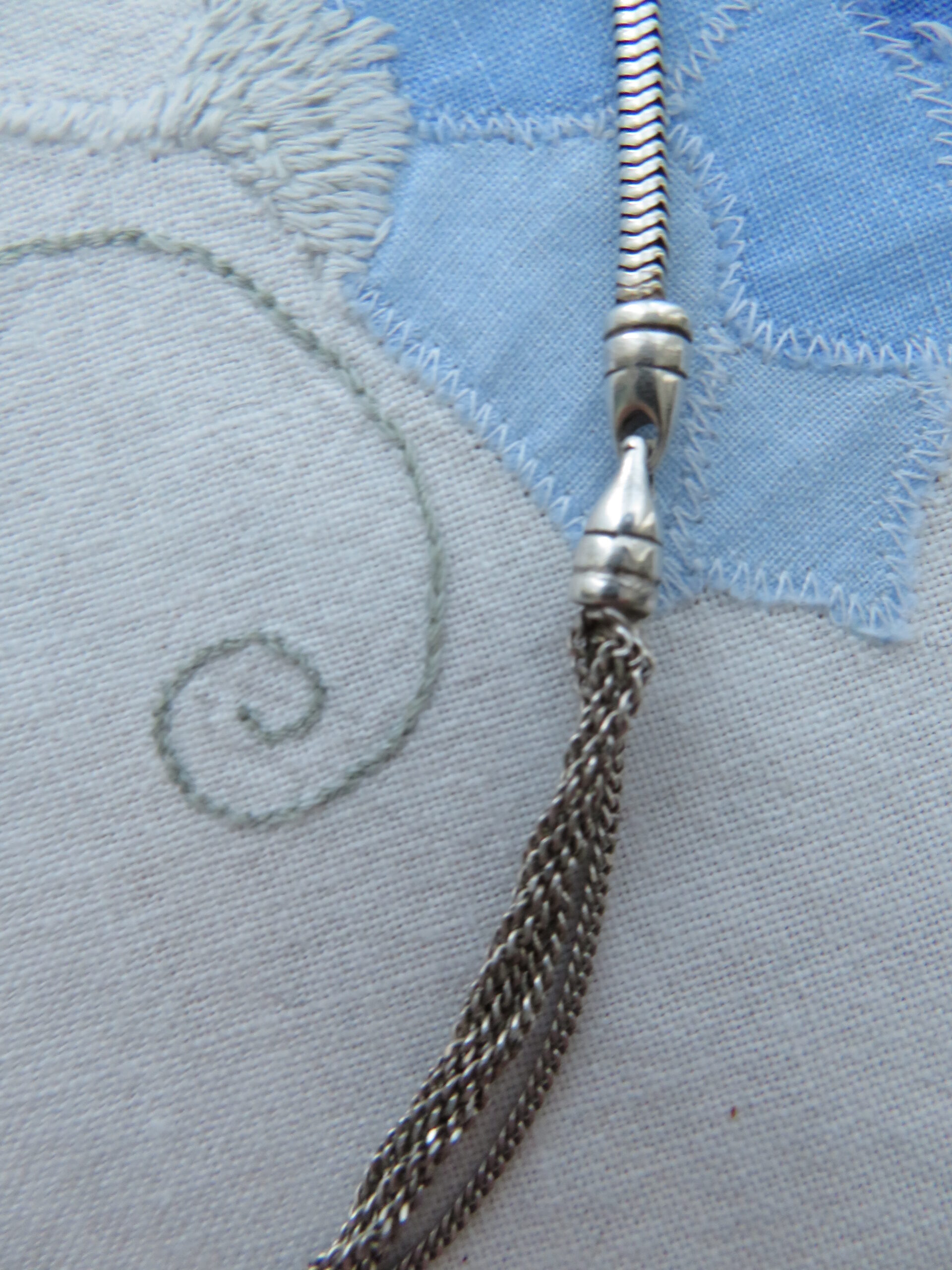 Zilveren halsketting - Afbeelding 4