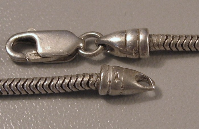 Zilveren halsketting - Afbeelding 5