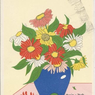 Vaas met bloemen - ill. Marion van Marle