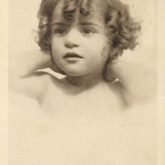 Fotokaart - Meisje met krullen
