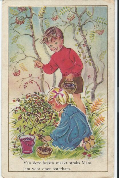 Bessen plukken - ill. Nancy Schotel