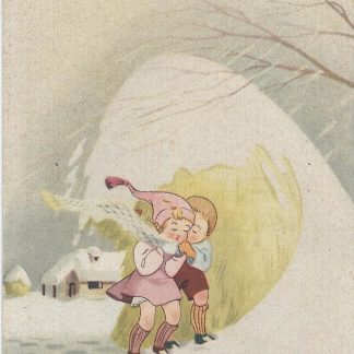 Kinderen in de sneeuw