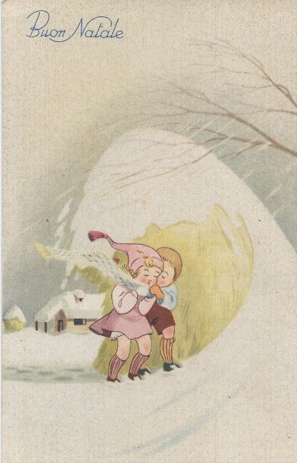 Kinderen in de sneeuw