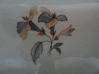 Vierkante schaal met bloemmotief - PA Arzberg Bavaria - Afbeelding 2
