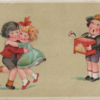 Dansen bij het handorgeltje