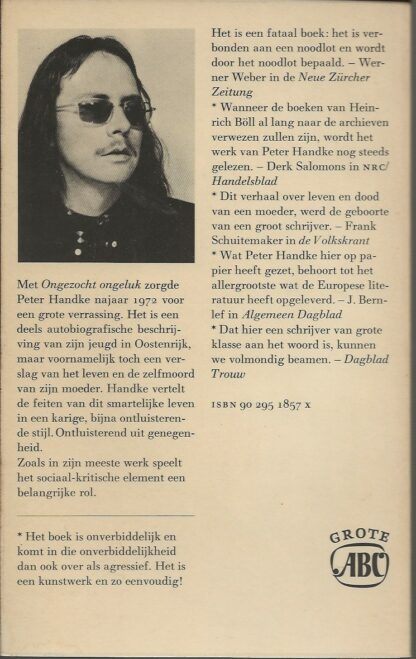 Ongezocht ongeluk  - Peter Handke - Afbeelding 2