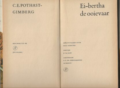 Ei-bertha, de ooievaar  -  C.E. Pothast-Gimberg - Afbeelding 2