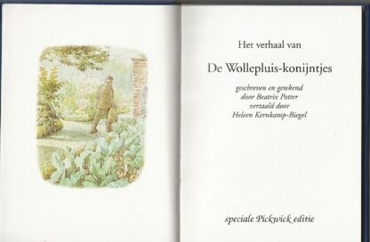 Het verhaal van de Wollepluis-konijntjes  -  Beatrix Potter - Afbeelding 2