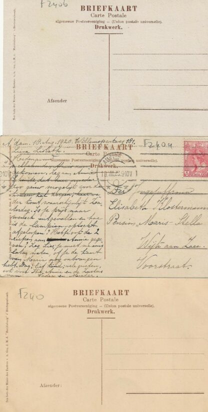 Drie missie kaarten  -  Madras Missie    -  F240 - Afbeelding 2