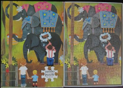 Jumbo Puzzel Olifanten - Afbeelding 2