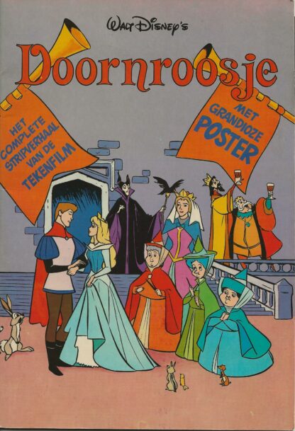 Doornroosje in stripvorm -  Disney boekje