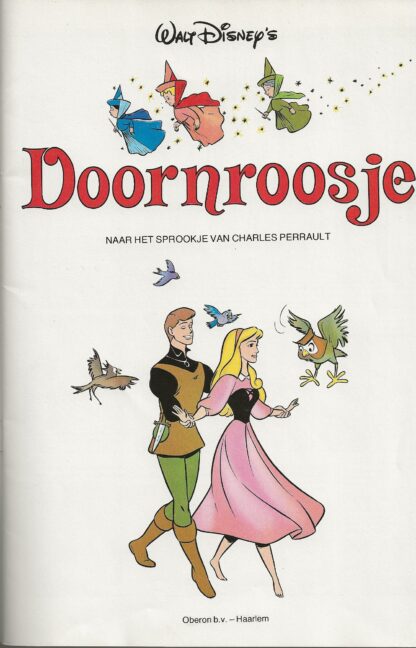 Doornroosje in stripvorm -  Disney boekje - Afbeelding 2