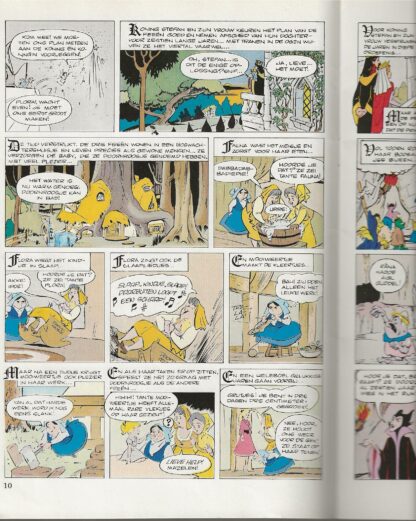 Doornroosje in stripvorm -  Disney boekje - Afbeelding 3