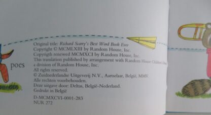 Mijn leuk Woordenboek  -  Richard Scarry - Afbeelding 2