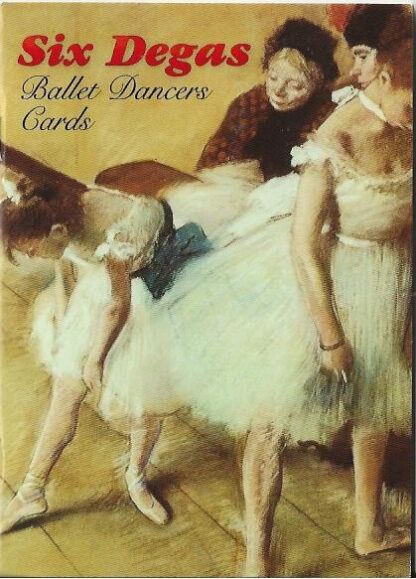 Kaartenboekje balletdansers  -  Edgar Degas