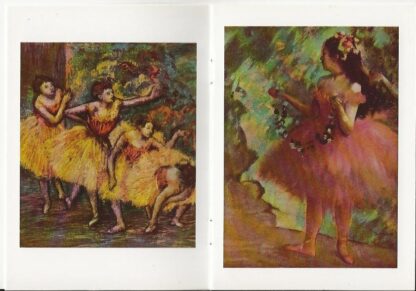 Kaartenboekje balletdansers  -  Edgar Degas - Afbeelding 3