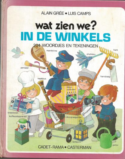 Wat zien we? In de winkels  -  Alain Grée