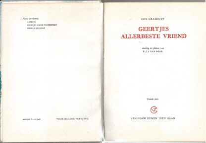 Geertjes allerbeste vriend  -  Cok Grashoff - Afbeelding 2