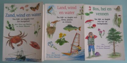 Zand, wind en water; Land, wind en water; Bos, hei en vennen  -  Chris van Deursen