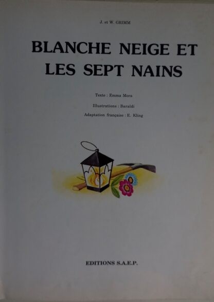 Blanche Neige et les sept nains  -  J. en W. Grimm - Afbeelding 2