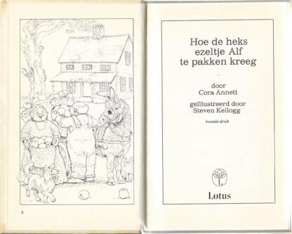 Hoe de heks ezeltje Alf te pakken kreeg  -  Cora Annett - Afbeelding 2