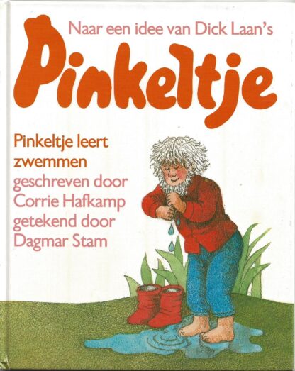 Pinkeltje leert zwemmen  - Corrie Hafkamp