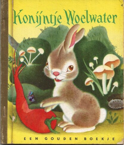 Konijntje woelwater  -  Gouden Boekje nr. 4