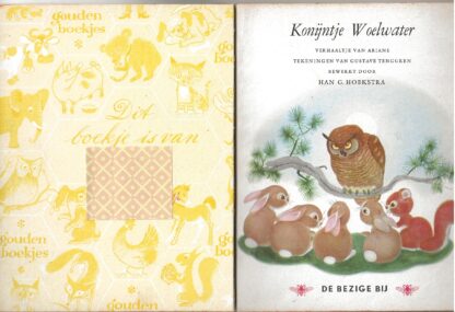 Konijntje woelwater  -  Gouden Boekje nr. 4 - Afbeelding 2