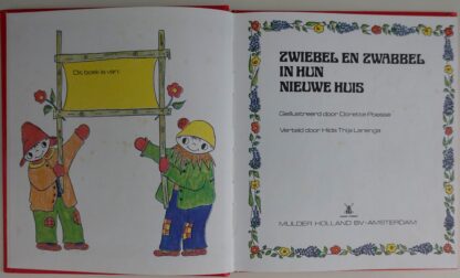 Zwiebel en Zwabbel in hun nieuwe huis  -  ill. Dorette Poessé - Afbeelding 2