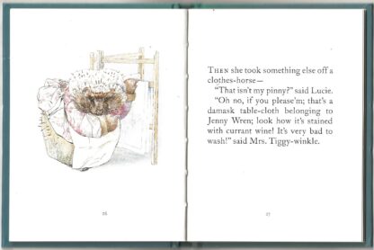 The Tale of Mrs. Tiggy-Winkle  -  Beatrix Potter - Afbeelding 5