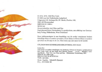 Tom Duim  -  Eric Carle - Afbeelding 2