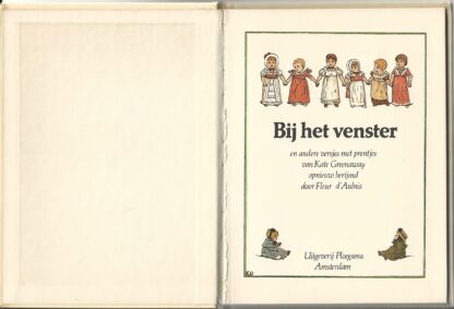 Bij het venster  -  Kate Greenaway - Afbeelding 2