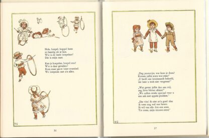 Bij het venster  -  Kate Greenaway - Afbeelding 5