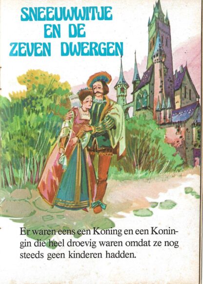 Sneeuwwitje en de zeven dwergen  -  Sprookjesreeks nr. 1 - Afbeelding 2