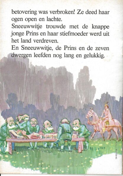 Sneeuwwitje en de zeven dwergen  -  Sprookjesreeks nr. 1 - Afbeelding 4