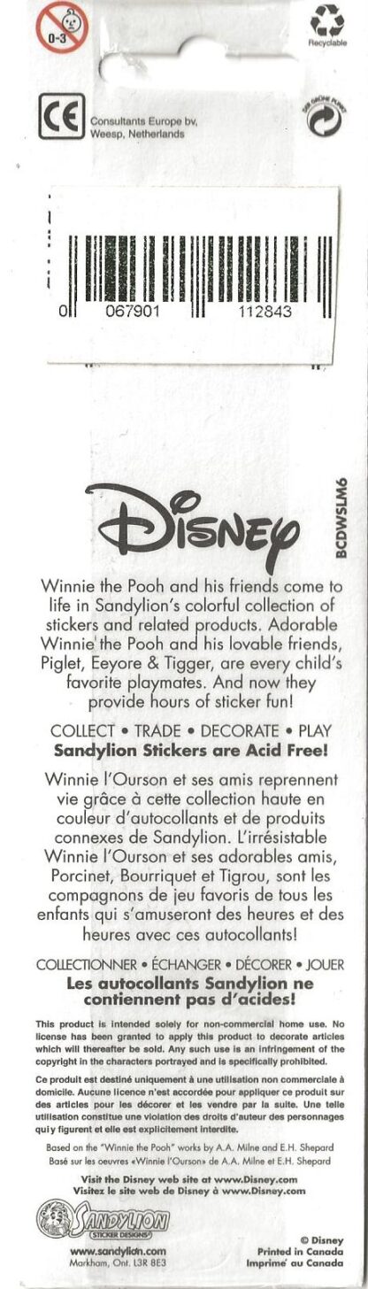 Winnie the Pooh stikkers  -  Disney - Afbeelding 2