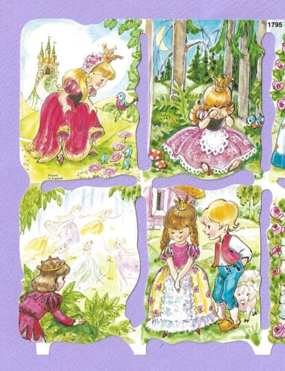 Poëzieplaatjes  -  Prinsesjes en Sneeuwwitje - Afbeelding 3