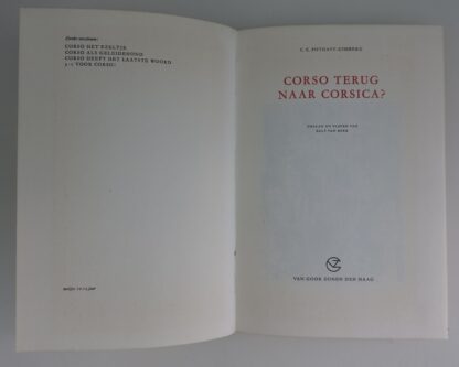 Corso terug naar Corsica?  -  C.E. Potharst-Gimberg - Afbeelding 2