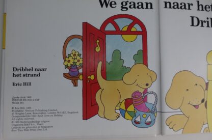Dribbel naar het strand  -  Eric Hill - Afbeelding 2