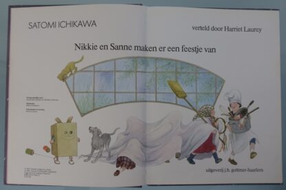Nikkie en Sanne maken er een feestje van  -  Satomi Ichikawa - Afbeelding 2