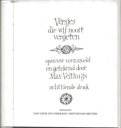 Versjes die wij nooit vergeten  -  Max Velthuijs - Afbeelding 2