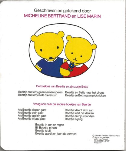 Beertje en Betty naar het circus  -  Micheline Bertrand - Afbeelding 6