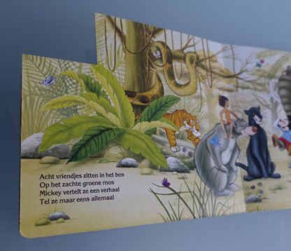 Ga met Mickey op bezoek in dit tel-en voorleesboek  -  Disney aftelboek - Afbeelding 4