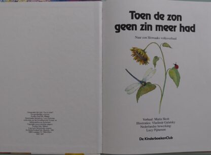 Toen de zon geen zin meer had  -  Maria Skott - Afbeelding 2