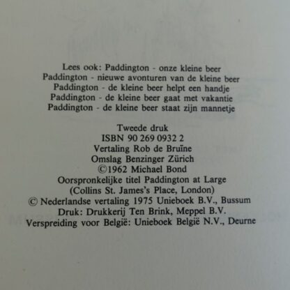 Paddington de kleine beer weet wat hij wil  -  Michael Bond - Afbeelding 2