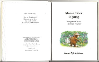 Mama beer is jarig  -  Margaret Carter - Afbeelding 2