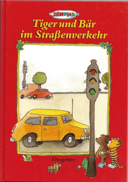 Tiger und Bär im Straßenverkehr  -  Janosch