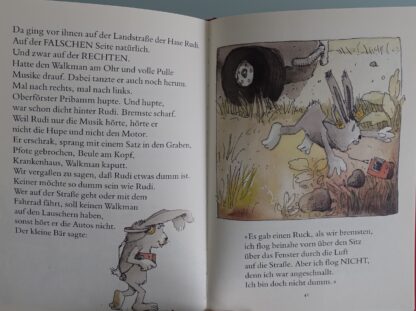 Tiger und Bär im Straßenverkehr  -  Janosch - Afbeelding 7