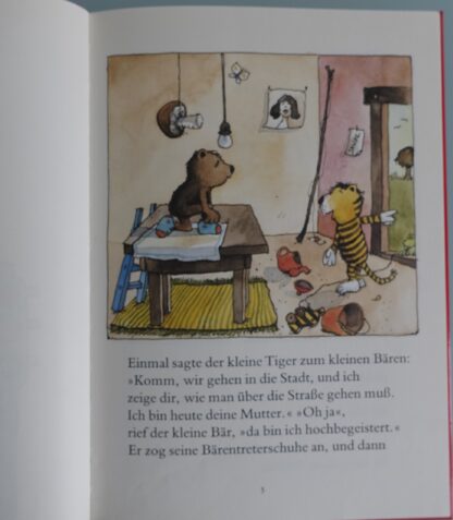 Tiger und Bär im Straßenverkehr  -  Janosch - Afbeelding 3