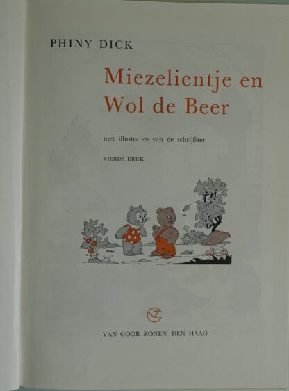 Miezelientje en Wol, de beer  -  Phiny Dick - Afbeelding 2